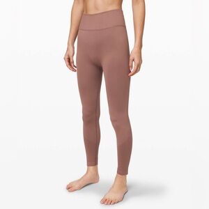 lululemon ebb to street leggings in spanish oak